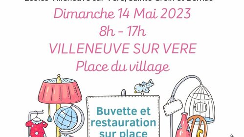 VIDE GRENIER & VENTE DE PLANTS